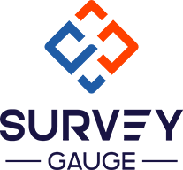 SurveyGauge Footer Logo on Transparent Background